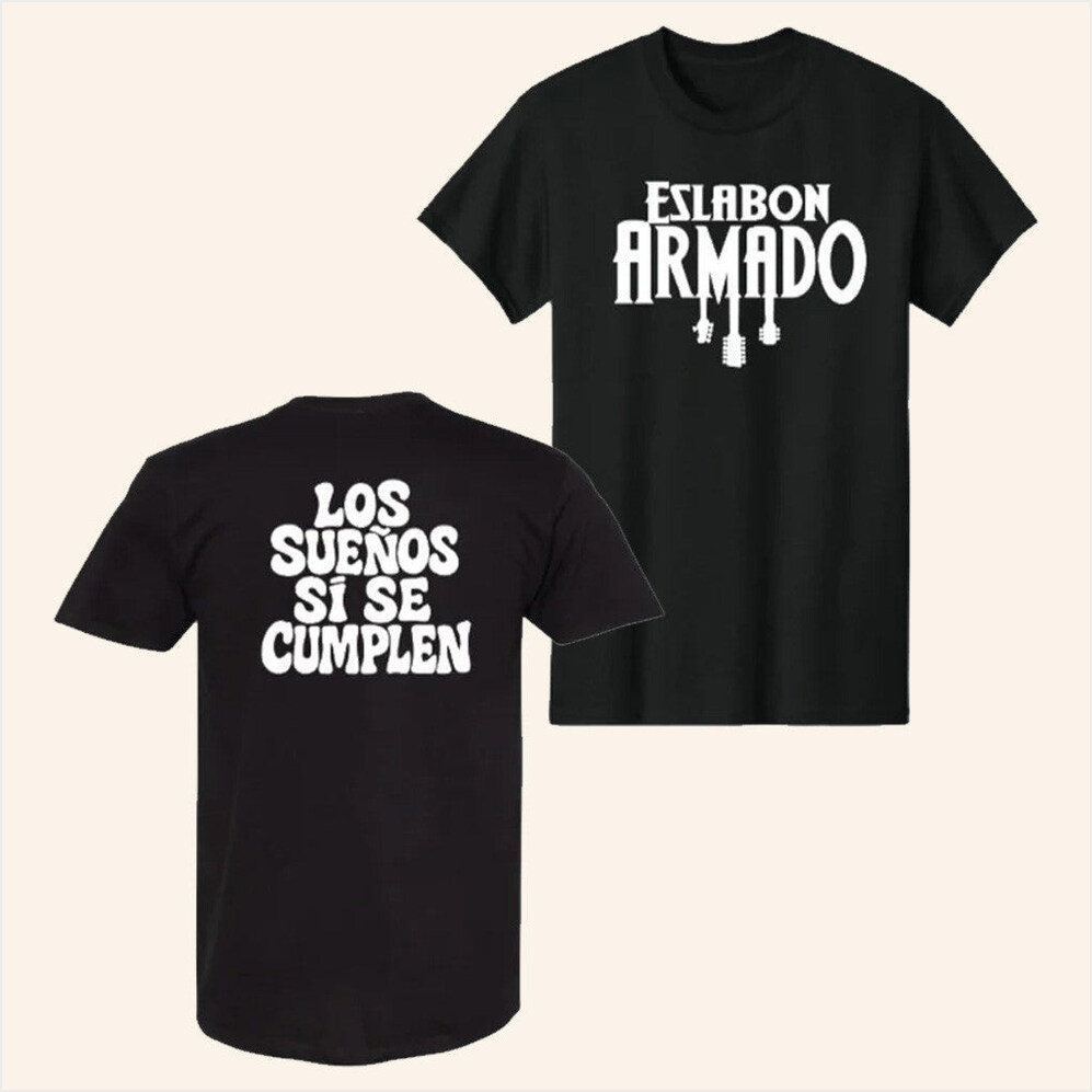 Eslabon Suenos T-Shirt Armada Records Merch Birthday Gift Ideas Christmas Presents