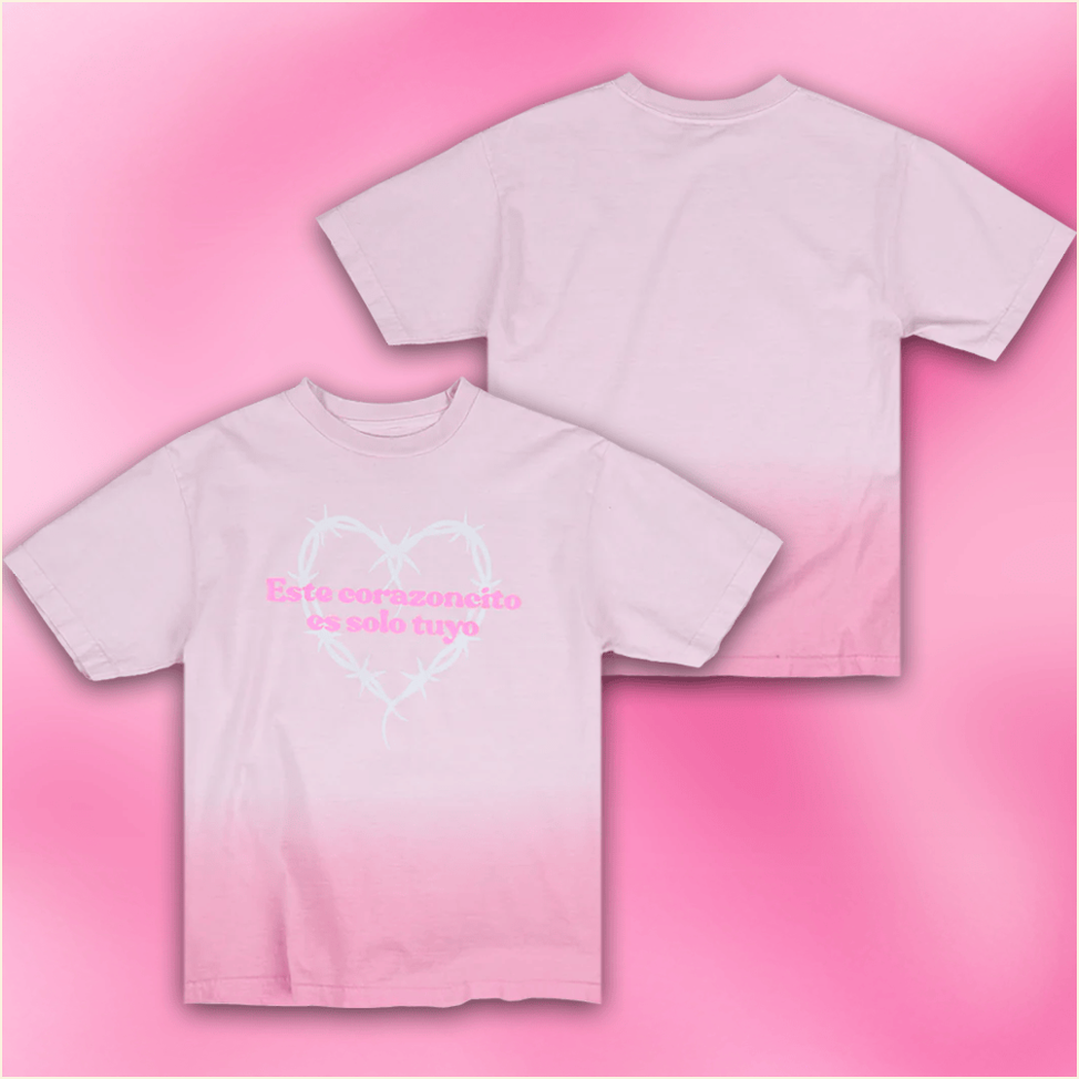 Este Corazoncito Es Solo Tuyo T-Shirt Karol G Merch Birthday Gifts For Music Fans BFF Gifts