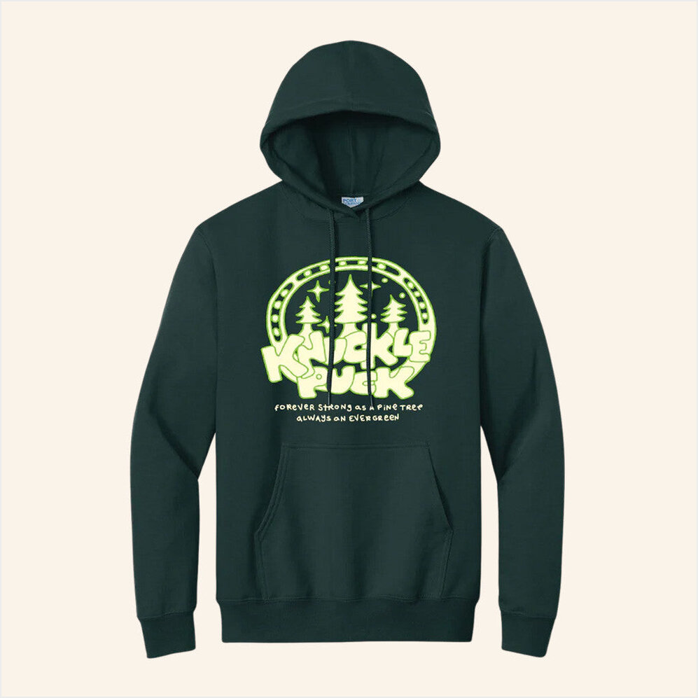 Evergreen Hoodie Knuckle Puck Merch Present For Friends Birthday Gifts For Friends