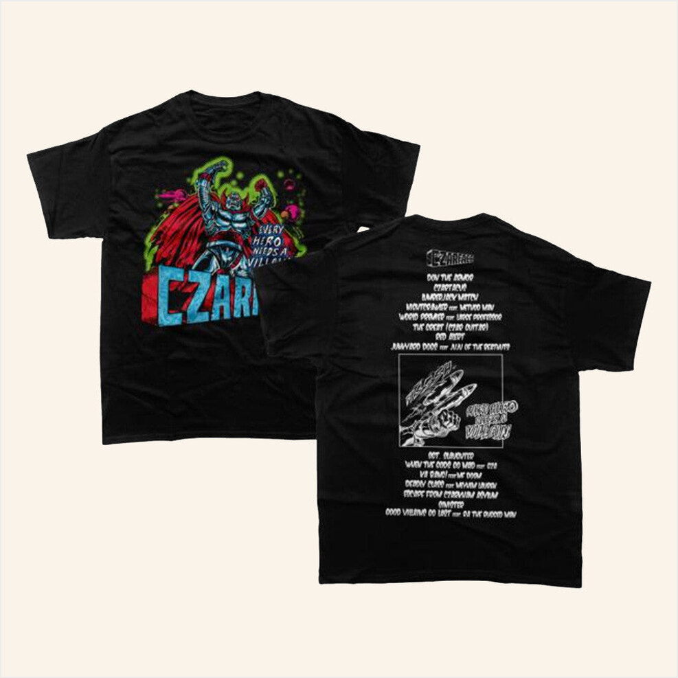 Every Hero Needs A Villain Lp T-Shirt Get On Down Merch Gifts For Husband BFF Gifts Ideas