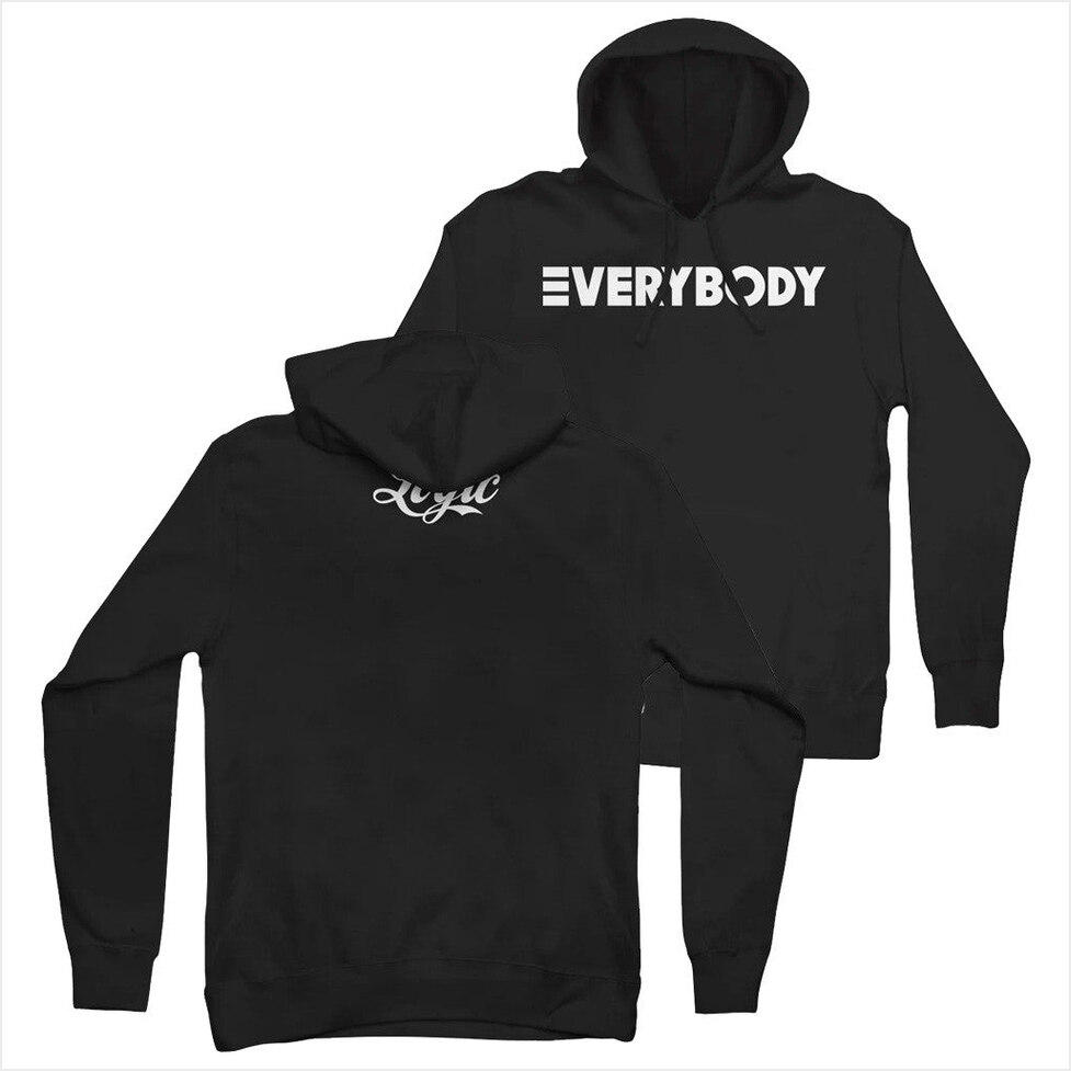 Everybody Black Hoodie Logic Merch Birthday Gifts For Father Gifts For Best Friend