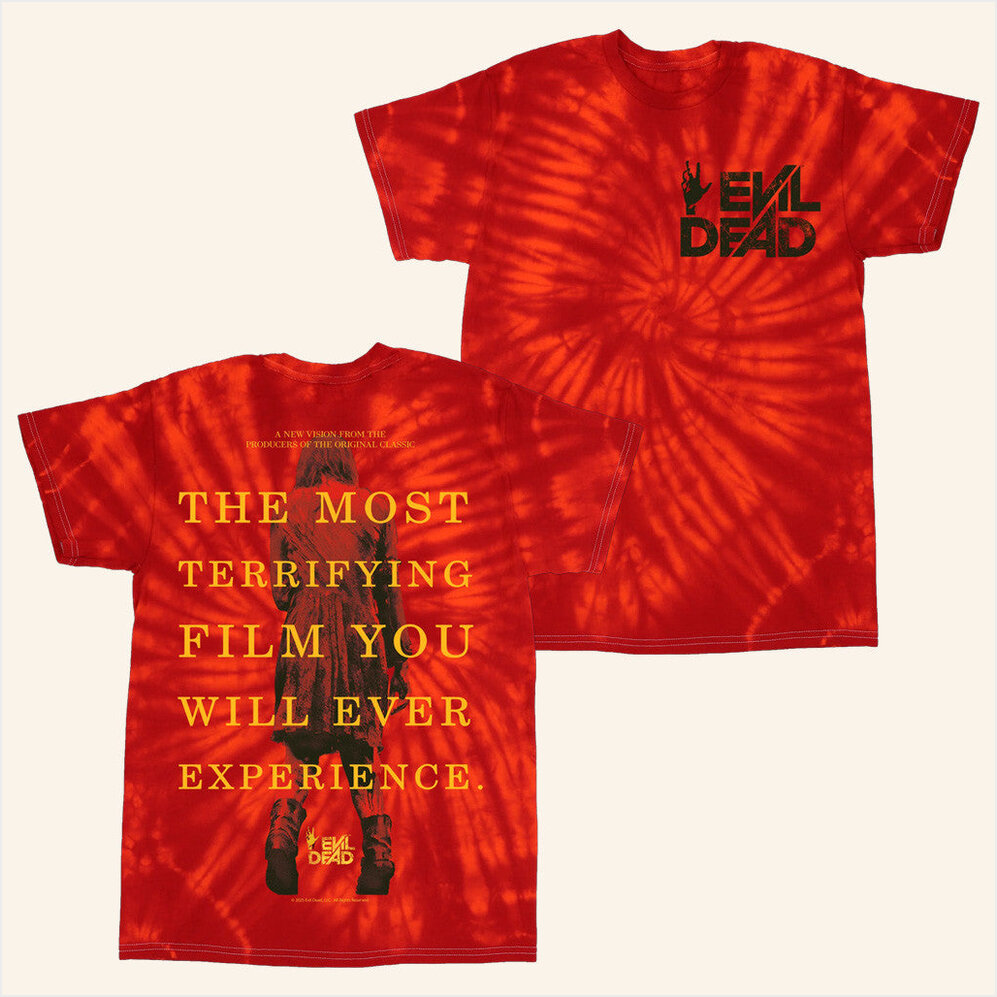 Evil Dead 2013 Teaser Tie Dye Shirt Studiohouse Designs Merch Birthday Gift Ideas For Fans