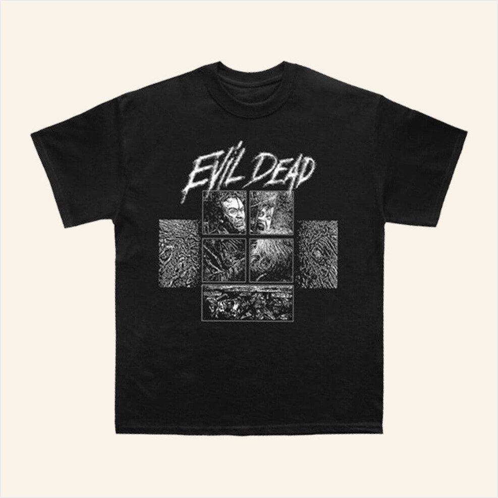 Evil Dead T-Shirt Necessary Death Merch Birthday Gifts For BFF Christmas Presents