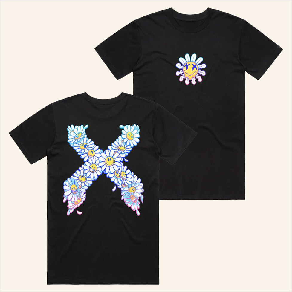 Excision Daisy T-Shirt Excision Merch Gift Ideas For Friends Birthday Gifts For Besties