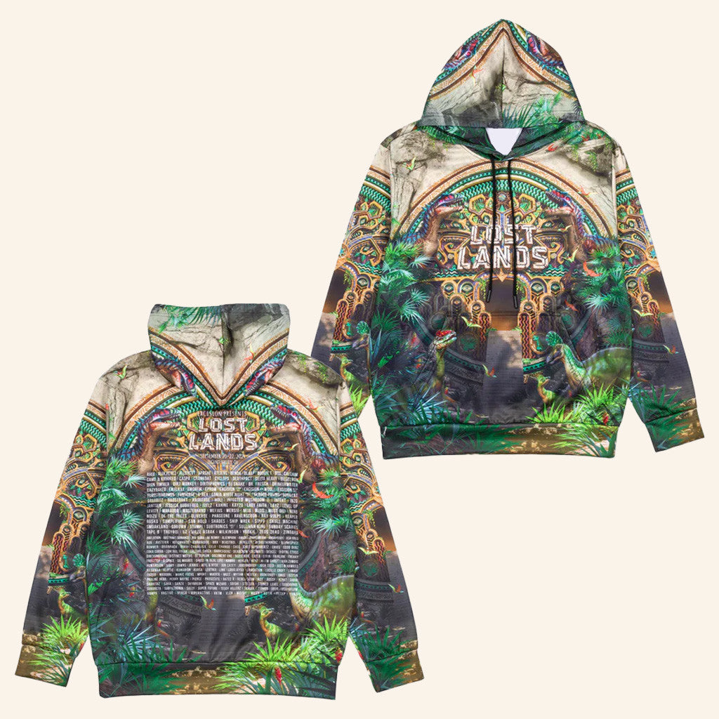 Excision Merch Lost Lands 2024 Hoodie Best Gifts For Friends