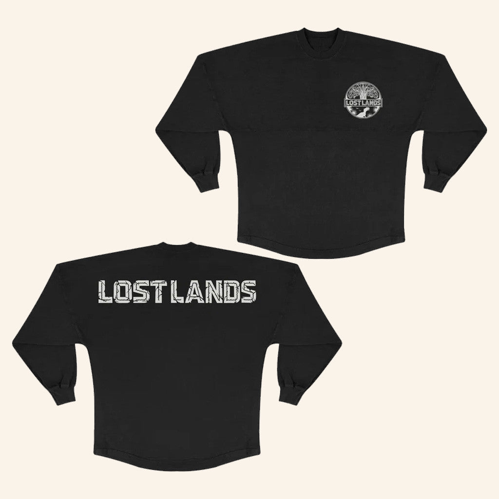 Excision Merch Lost Lands Spirit Long Sleeve Shirt Black Gifts For Him