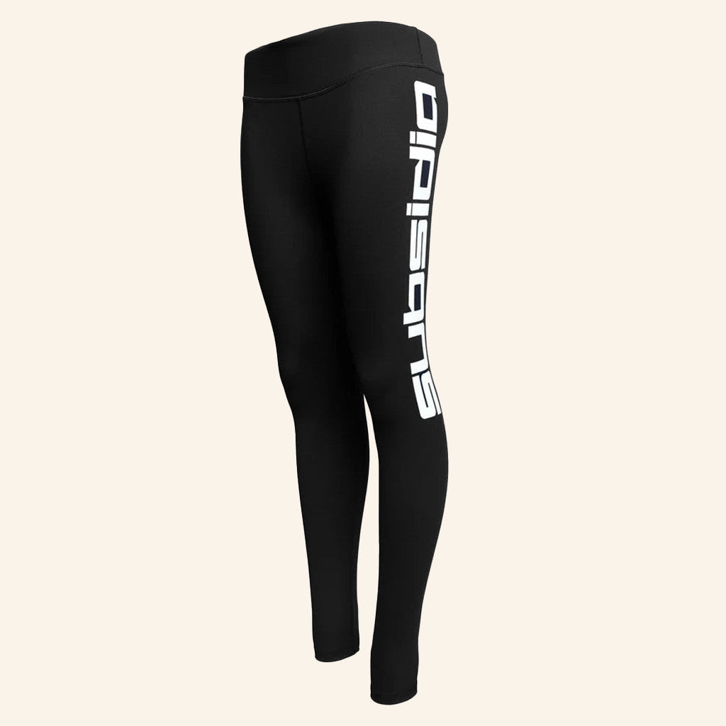 Excision Merch Subsidia Mid Waist Leggings Black White Gifts For Her
