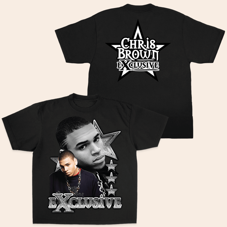 Exclusive Bling S'S Shirt Chris Brown Merch Chris Brown T-Shirt Fathers Day Gifts For Husband
