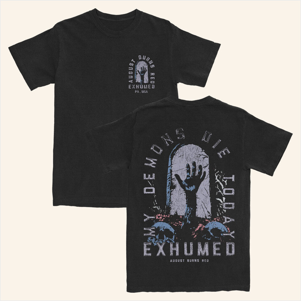 Exhumed T-Shirt August Burns Red Merch Gift Ideas For Him Birthday Gifts For Best Friend