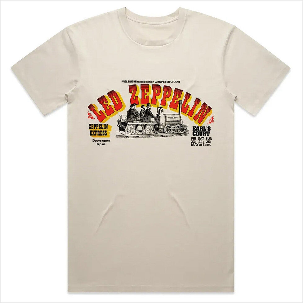Express Poster Bone T-Shirt Led Zeppelin Merch Birthday Gifts For Father Best Friend Gifts