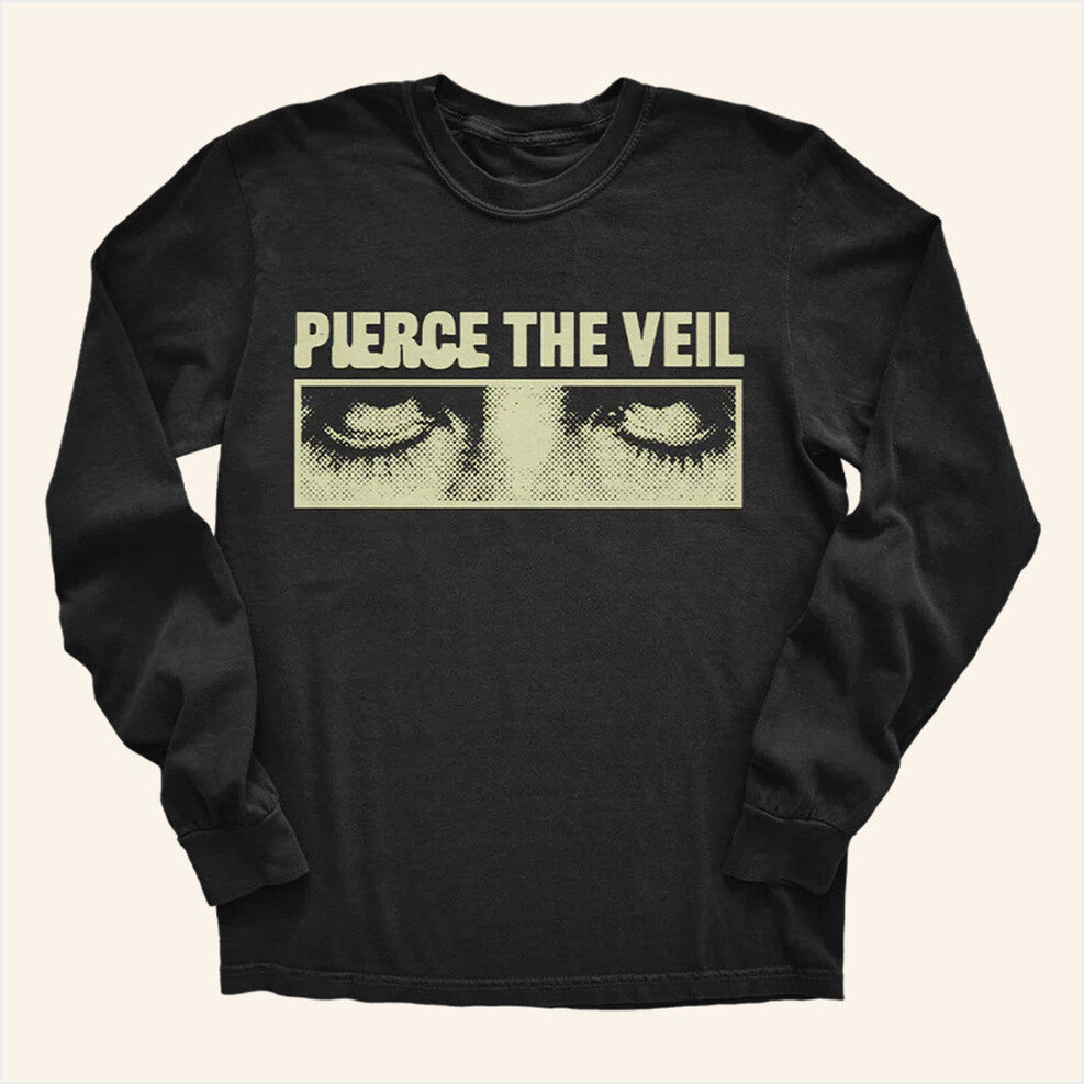 Eyes Long Sleeve T-Shirt Pierce The Veil Merch Unique Gifts For Boyfriend Gifts For Best Friend