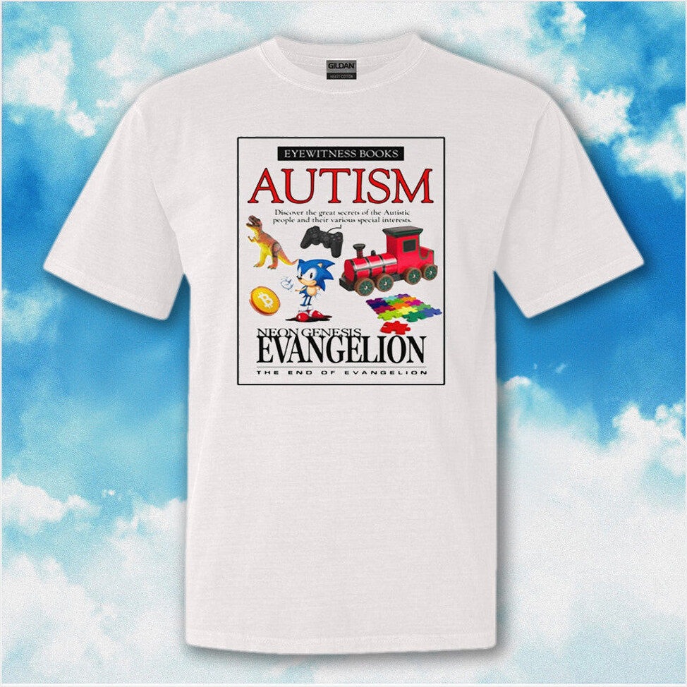 Eyewitness Books Autism Neon Genesis Evangelion The End Of Evangelion Shirt Autism Awareness