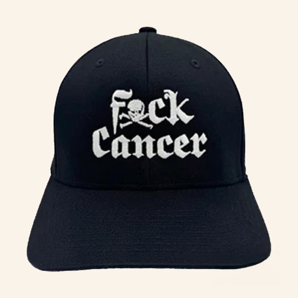 F Cancer Merch Embroidered Hat Gift Ideas For Dad