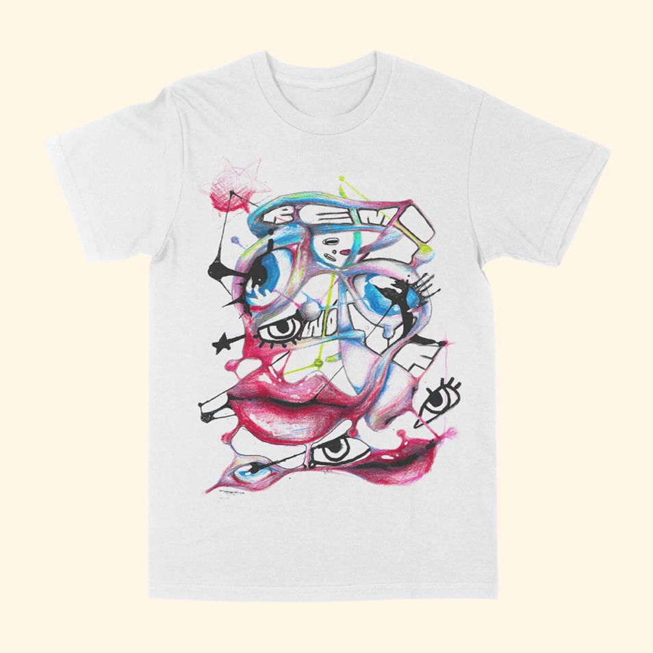 Face Drawing T-Shirt Remi Wolf Merch Best Father's Day Gifts Birthday Gift Ideas