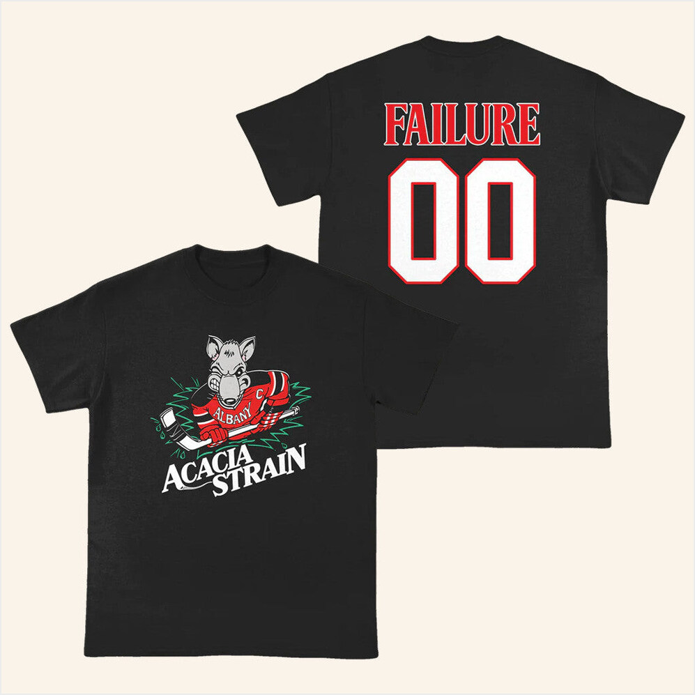 FAILURE T-Shirt The Acacia Strain Merch Black Birthday Gift Ideas Christmas Presents