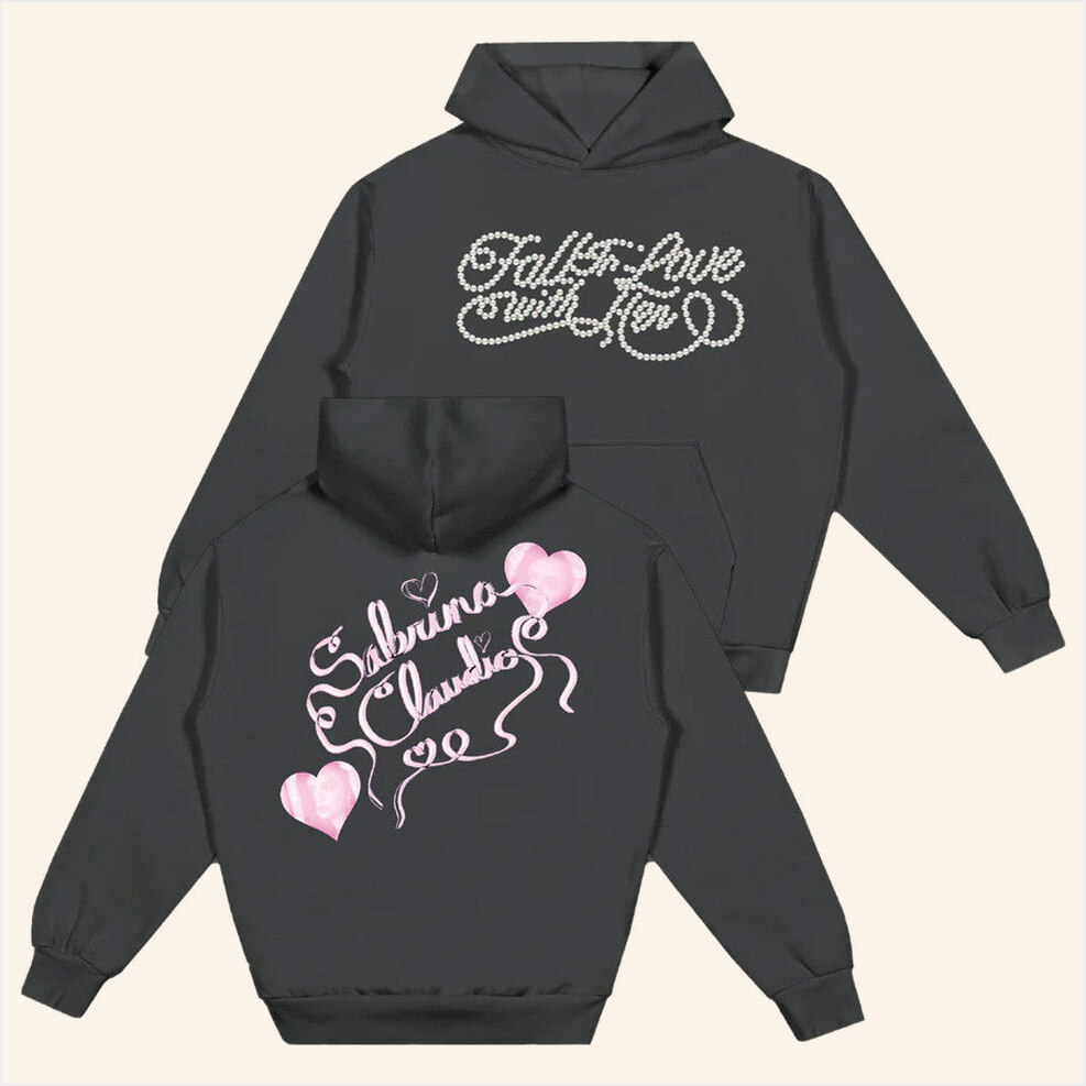 Fall In Love With Her Pearl Hoodie Sabrina Claudio Merch Gifts For Her Gifts For Friends