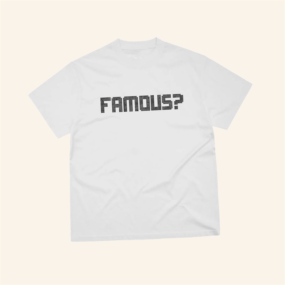 Famous T-Shirt CRTZRTW Merch White Gifts For Husband Birthday Gift Ideas Christmas Presents