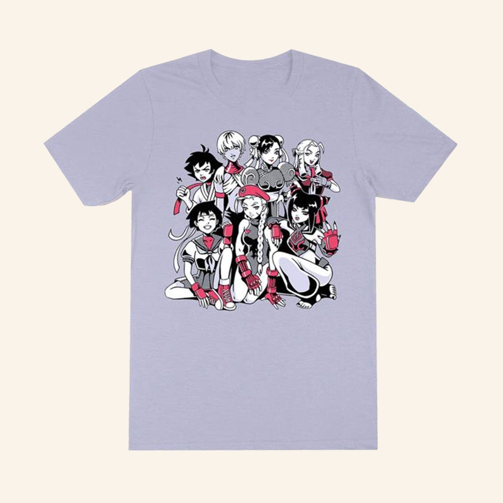 Fan Gamer Merch Street Fighter Women Of Street Fighter Shirt Birthday Present For Him