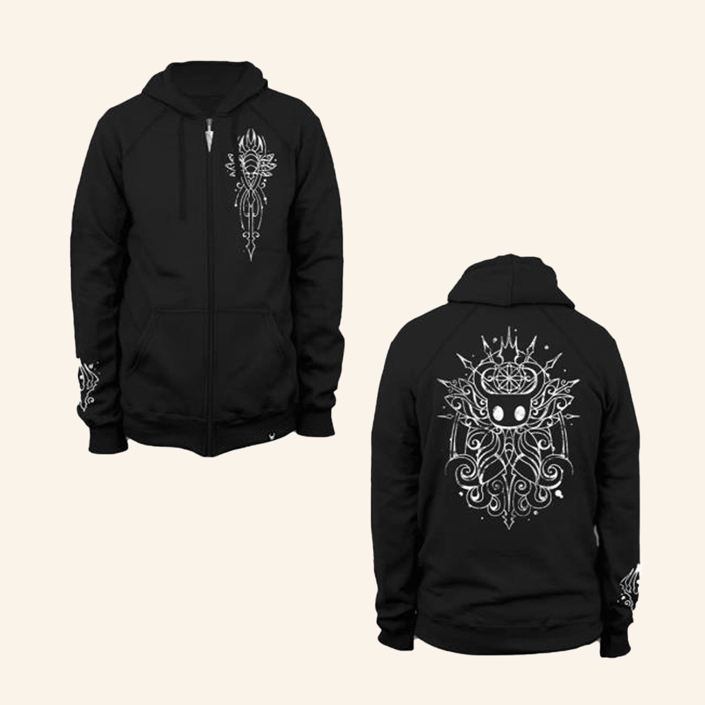 Fangamer Merch Hollow Knight Vessel Zip Hoodie Best Gifts For Brother
