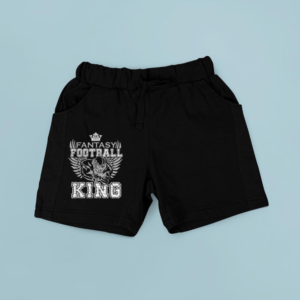 Fantasy Football King Funny Draft Day Champion Party Sports Short