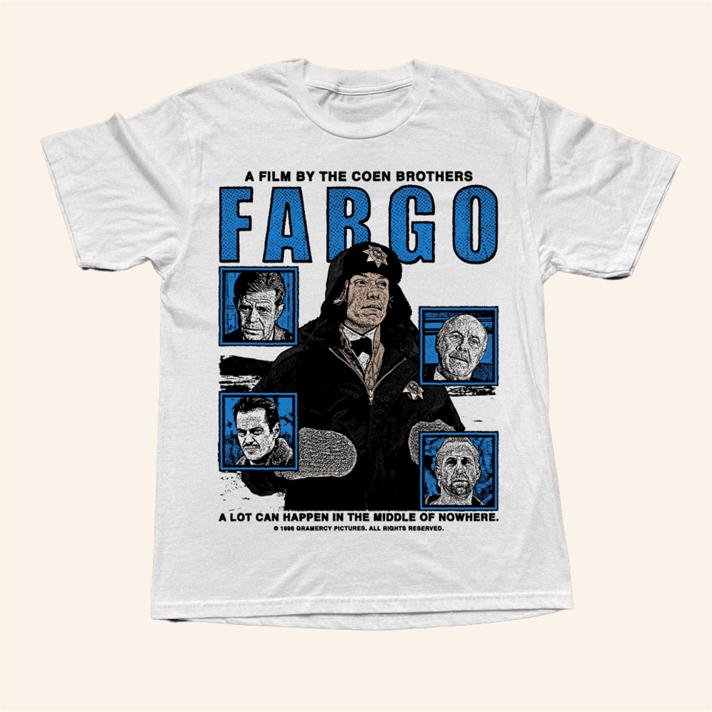 Fargo White T-Shirt This Is Parallel Merch Birthday Gifts For Fans Gifts For BFF