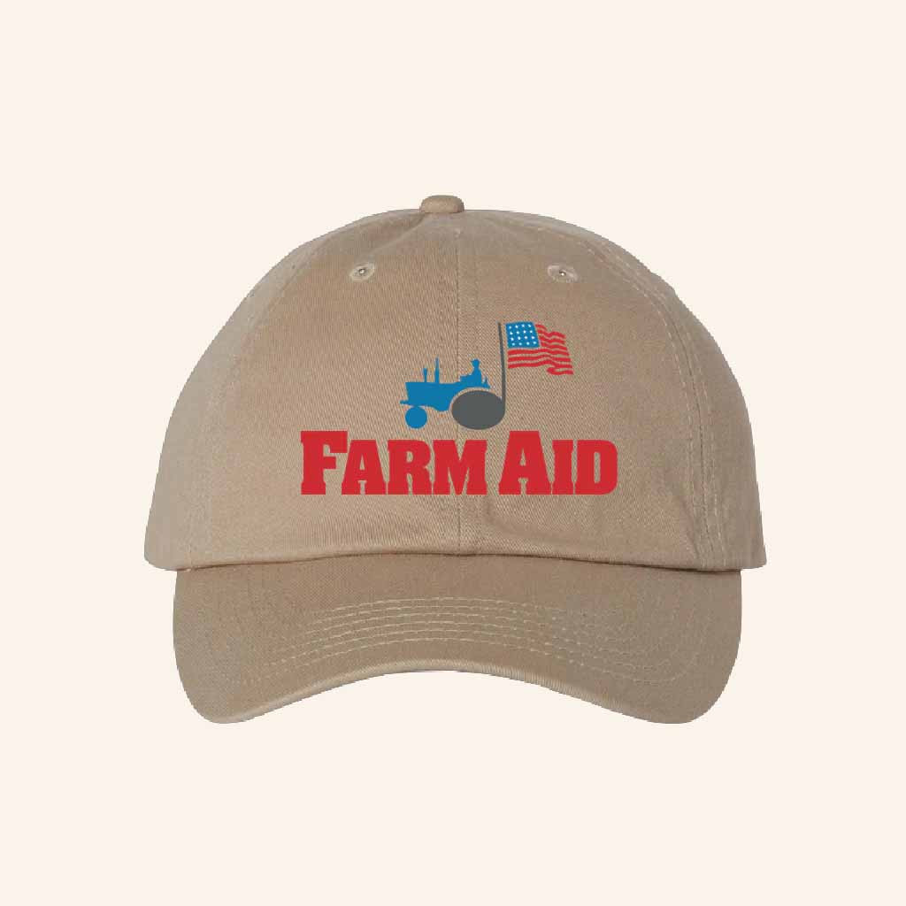 Farm Aid Merch Farm Aid Tractor Logo Baseball Hat Gifts For Farmer Dad