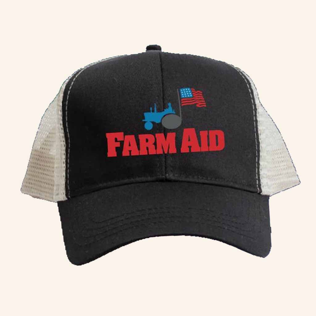 Farm Aid Merch Farm Aid Tractor Logo Trucker Hat Gift Ideas For Farmers