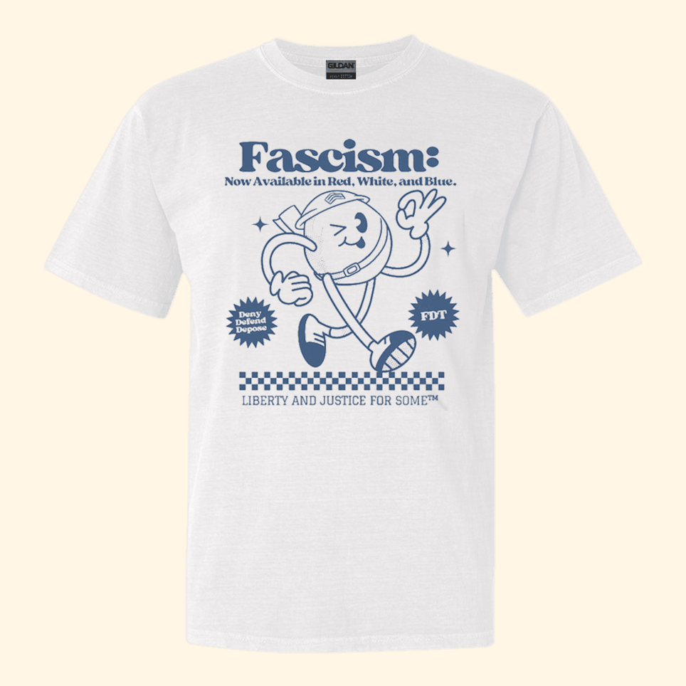 Fascism Not Available In Red White Blue FDT Shirt Patriotic Best Friend Birthday Gifts