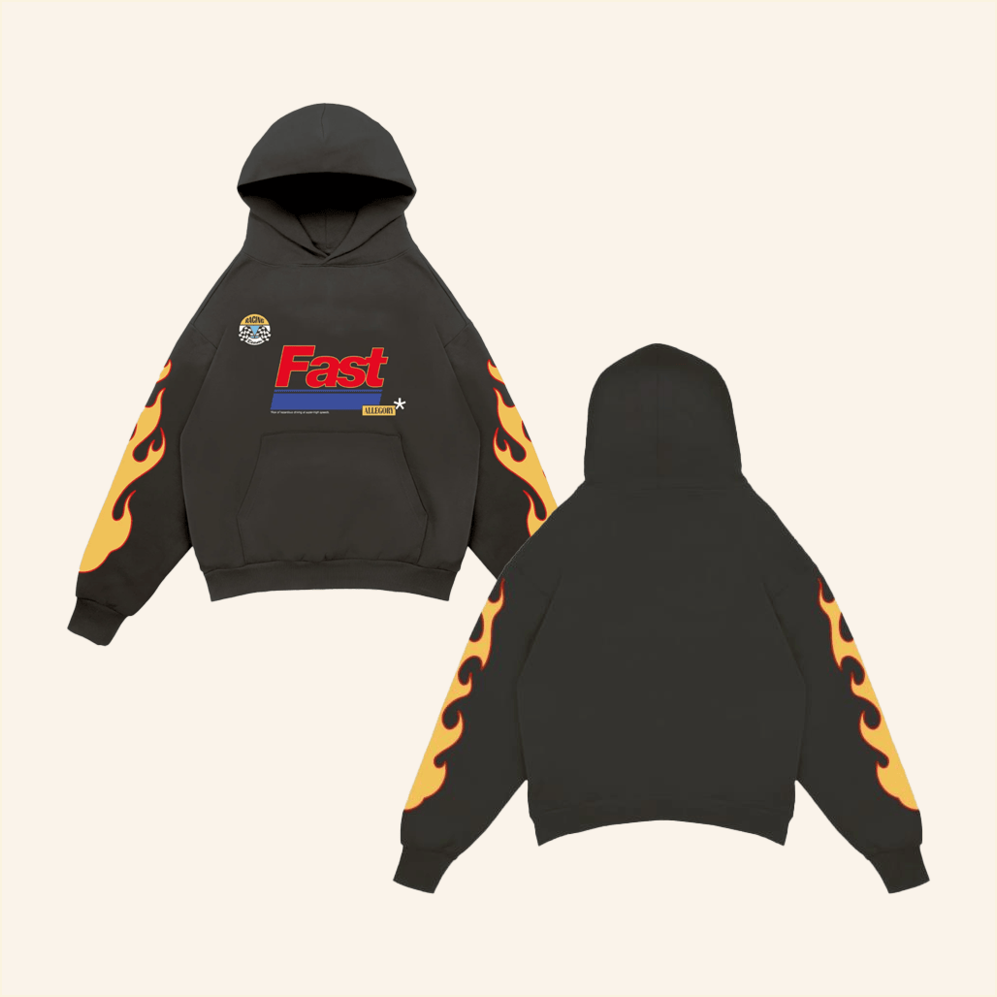 Fast Black Hoodie Allegoryclo Merch Birthday Gifts For Husband Best Friend Gifts