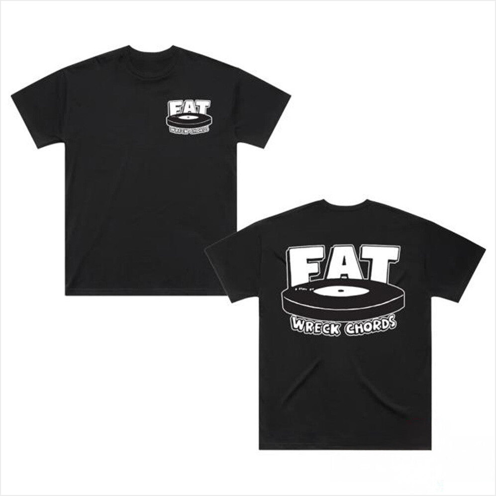 Fat Wreck Chords Black T-Shirt Fat Wreck Merch Birthday Gifts For Son Best Friend Gifts
