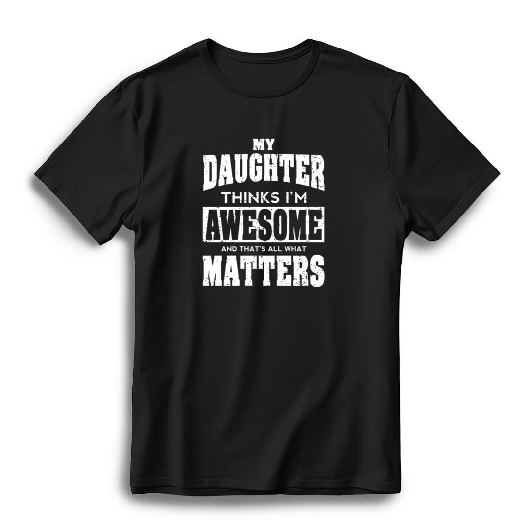 Fathers Day Shirt From Daughter Awesome Dad Or Mom Gift Pullover Hoodie
