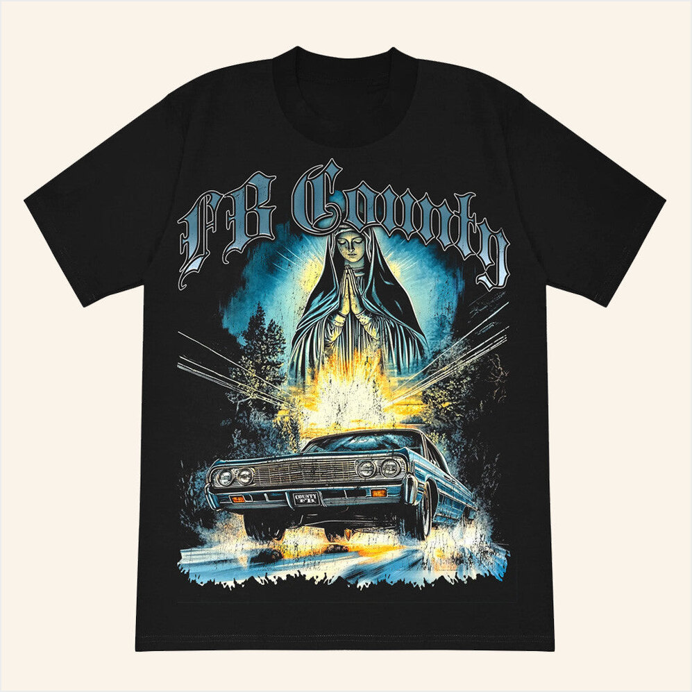 Fb County Road To Heaven Heavy Hard T-Shirt Fb County USA Merch Friends Birthday Gifts