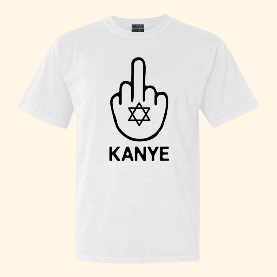 Fck Kanye Anti Nazi Shirt Star Of David Political T-Shirt Birthday Gifts For Best Friend