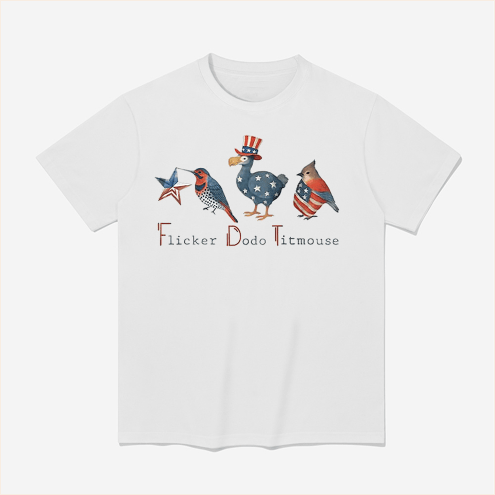 FDT Flicker Dodo Titmouse Independence Day Shirt FDT Merch Unique Birthday Gifts For Dad