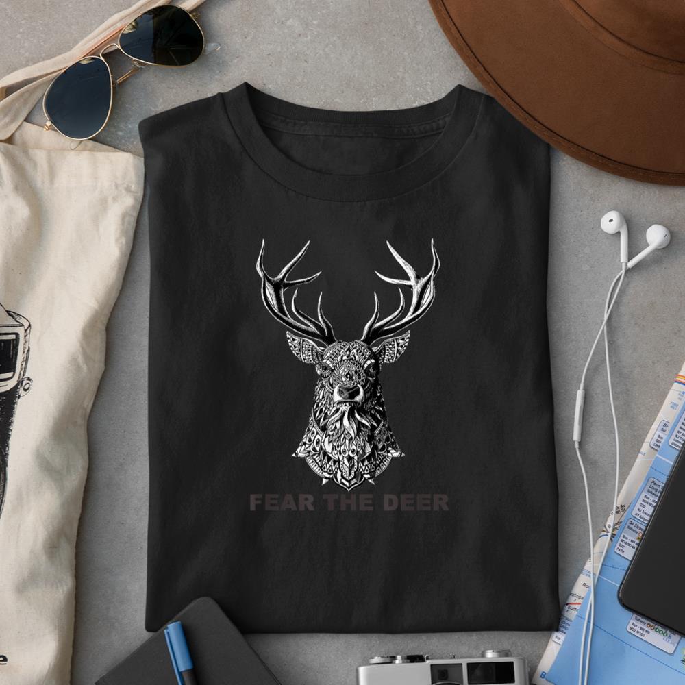Fear The Deer Basketball T-Shirt T-Shirt