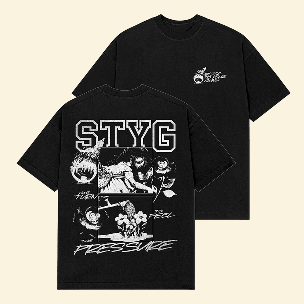 Feel The Pressure Shirt Stick To Your Guns Merch Band Fan Shirt for Hardcore Fans