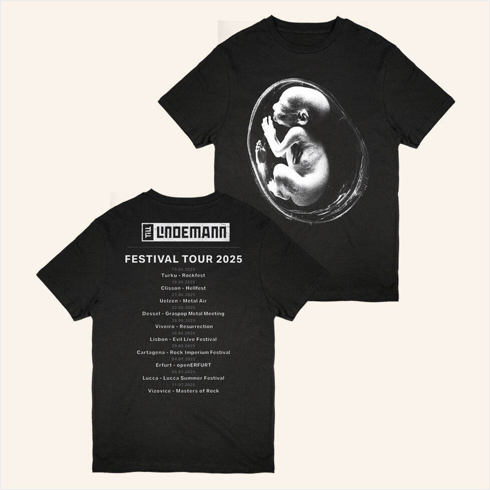 Festival Tour 2025 Tl T-Shirt Rammstein Merch Birthday Gifts For Dad Best Friend Gifts