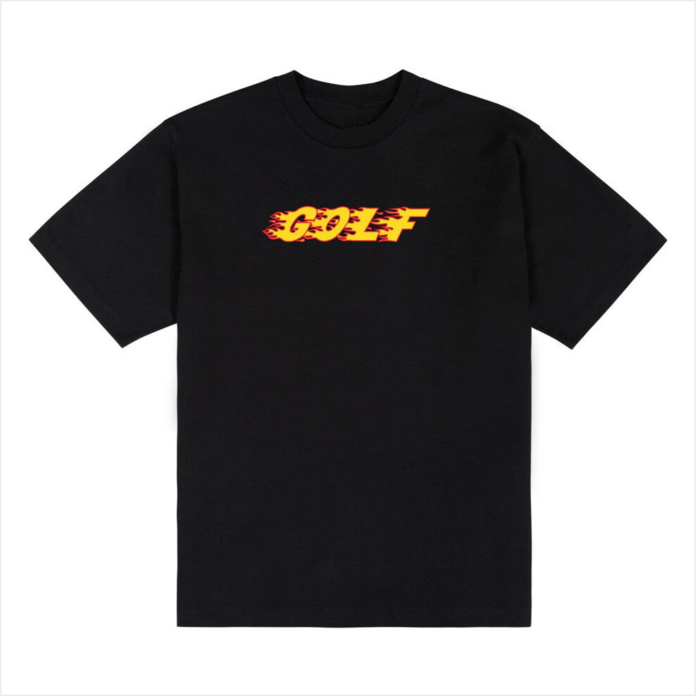 Fire Golf T-Shirt Tyler The Creator Merch Black Golf Wang Merch Birthday Gifts For Husband
