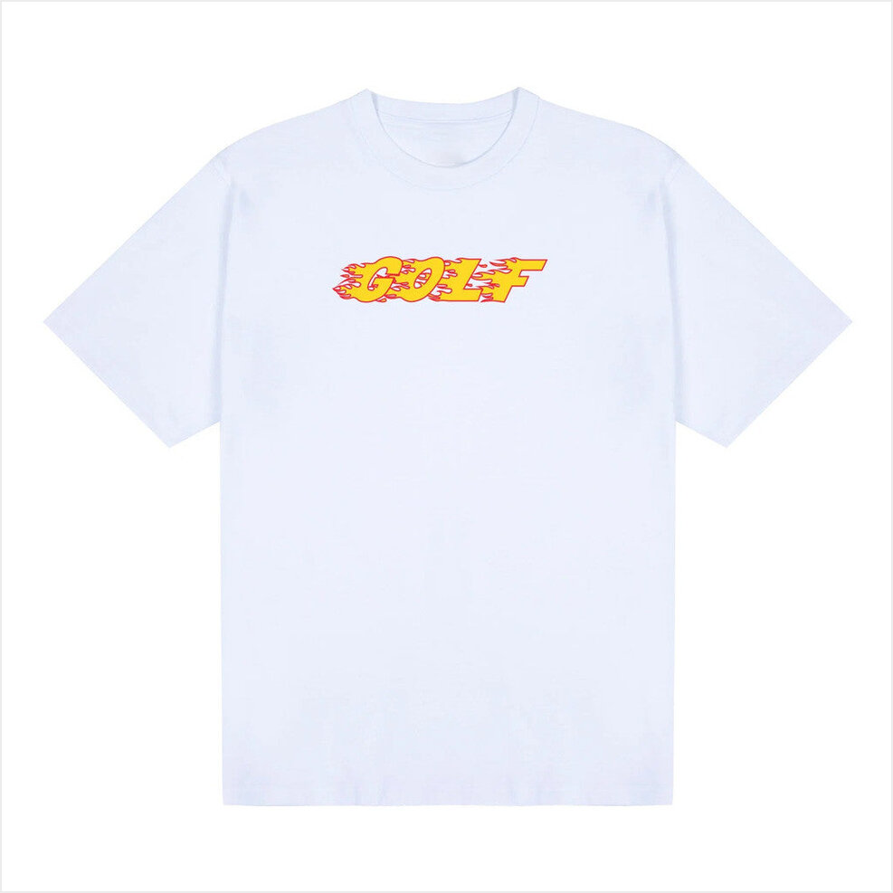 Fire Golf T-Shirt Tyler The Creator Merch White Golf Wang Merch Birthday Gifts For Husband