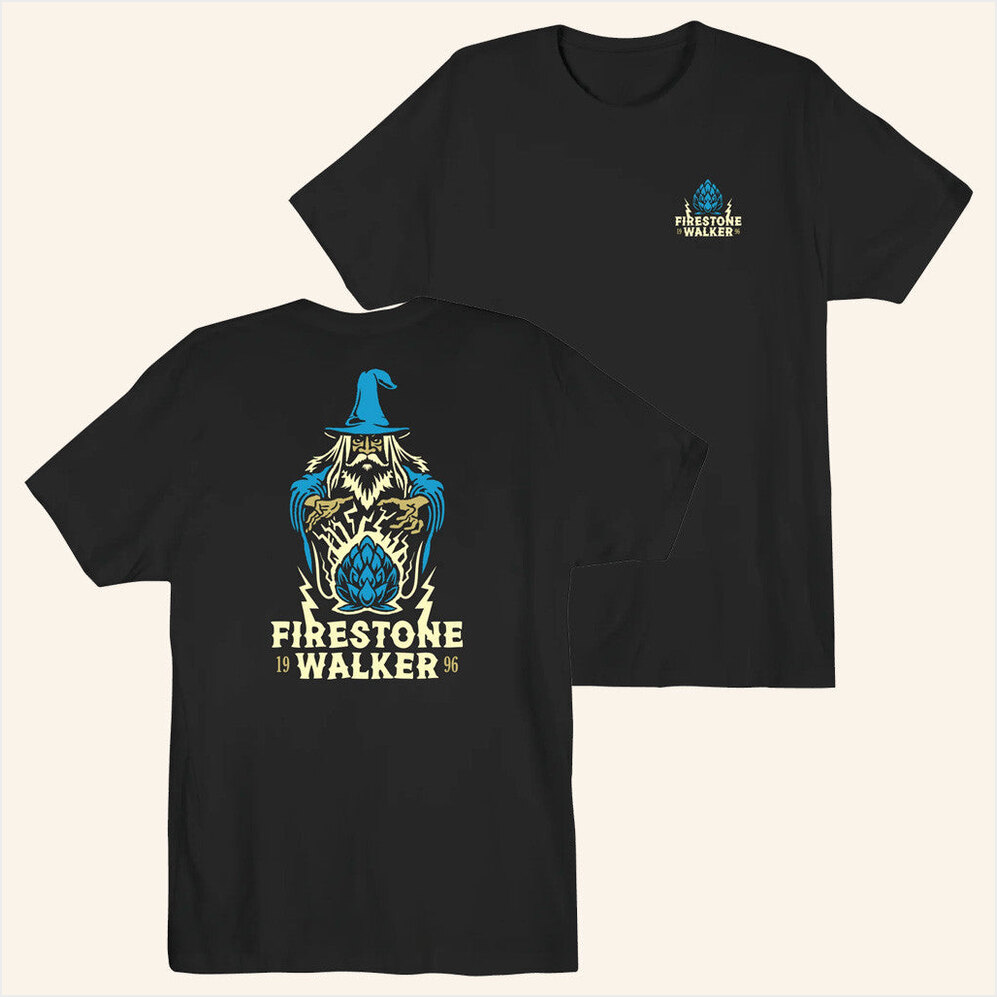 Firestone Walker Hop Wizard T-Shirt Firestone Walker Merch Best Birthday Gifts For Husband