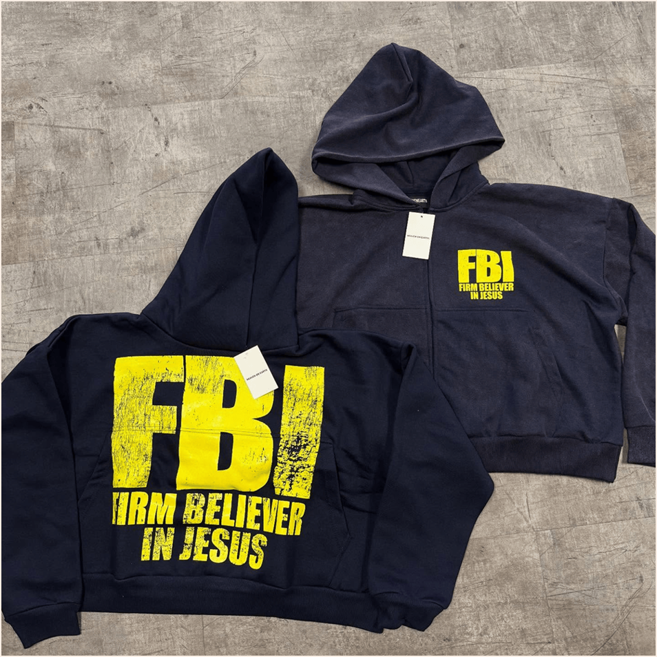 Firm Believer In Jesus Zip Hoodie Firm Believer In Jesus FBI Hoodie Gifts For Father's Day