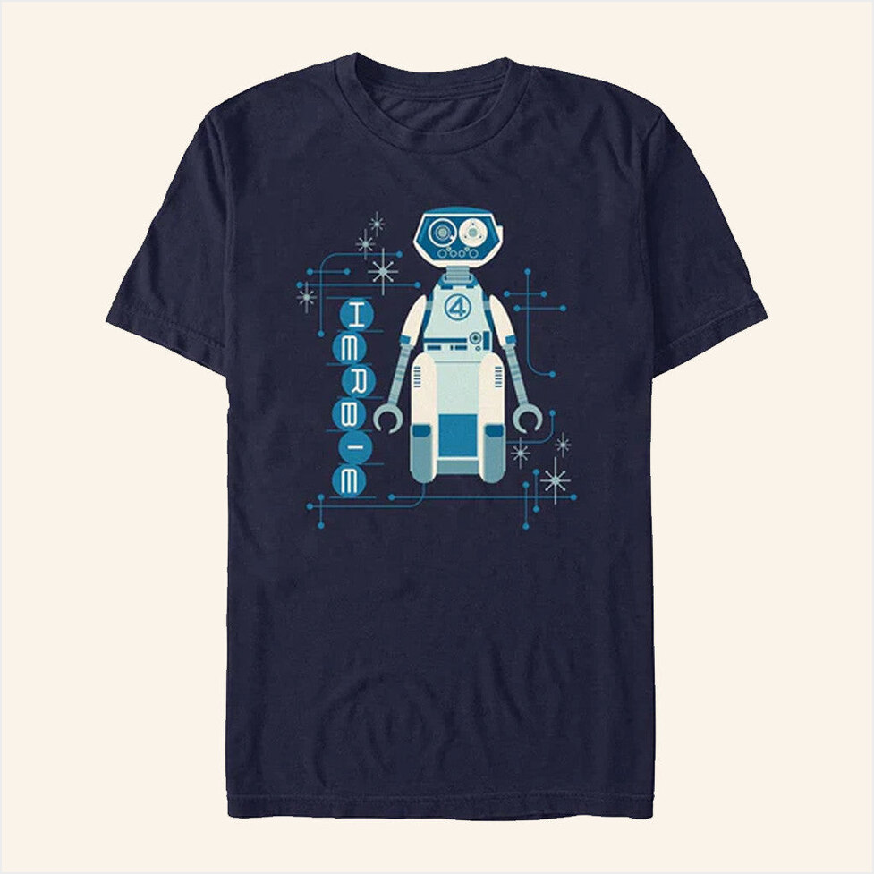 First Steps Herbie T-Shirt AMC Theatres Merch Best Birthday Gifts For Husband Gifts For Friends