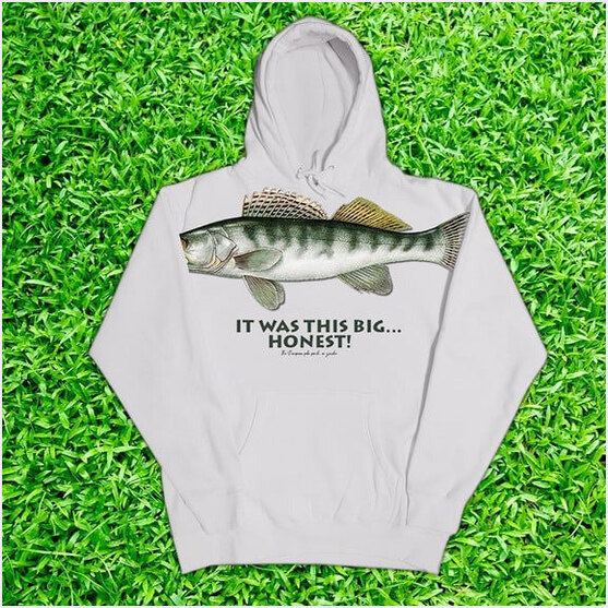 Fish It Was This Big Fish Hoodie Ask Me How Big It Was Hoodie Gift Best Friend Birthday Gifts