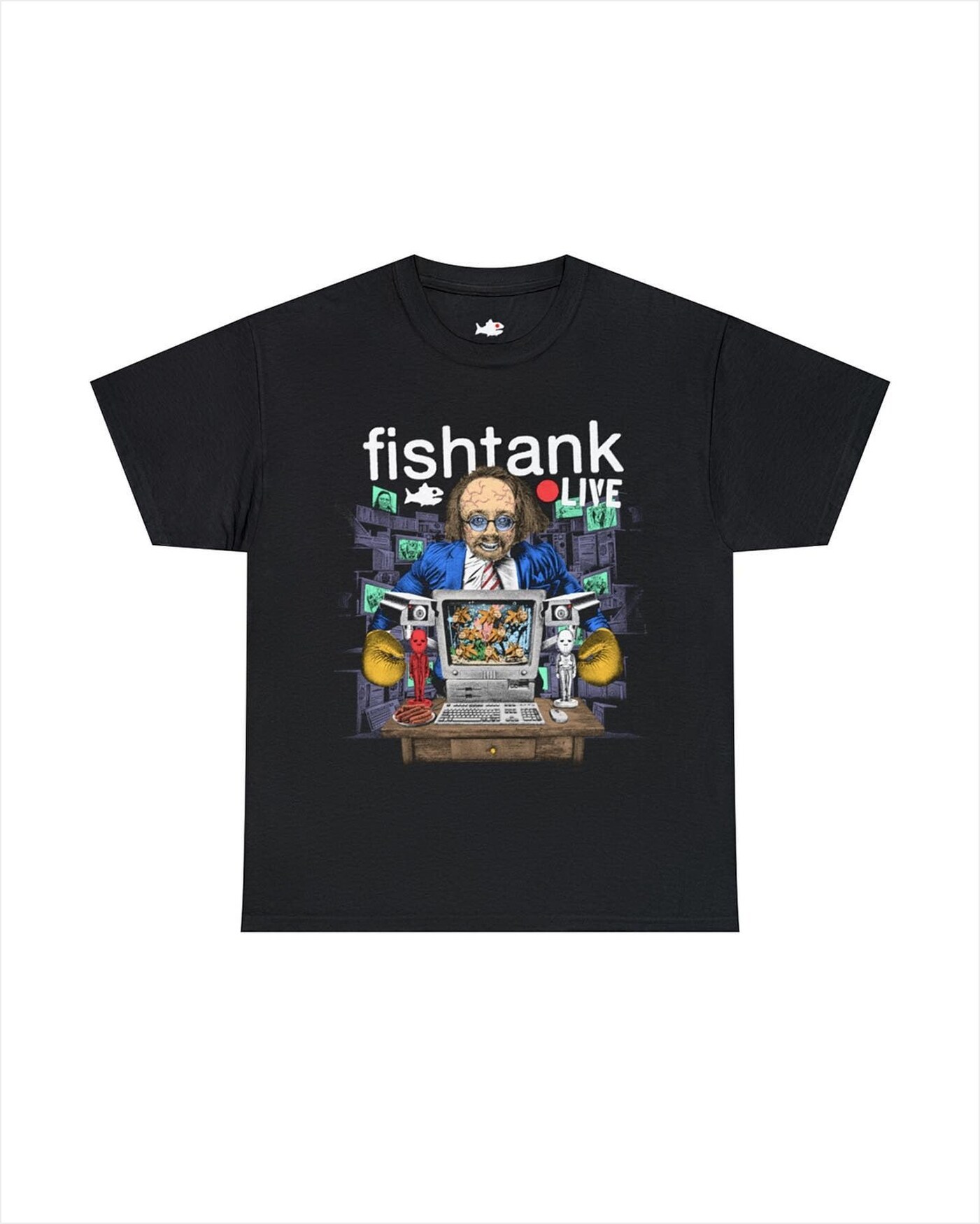 Fishtank Live T-Shirt Fishtank Merch Present For Dad Birthday Gifts For BFF Christmas Presents