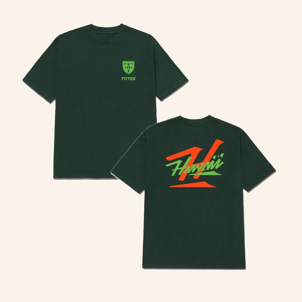 Fitted Hawaii Merch Kalai T-Shirt Birthday Presents For Girlfriend