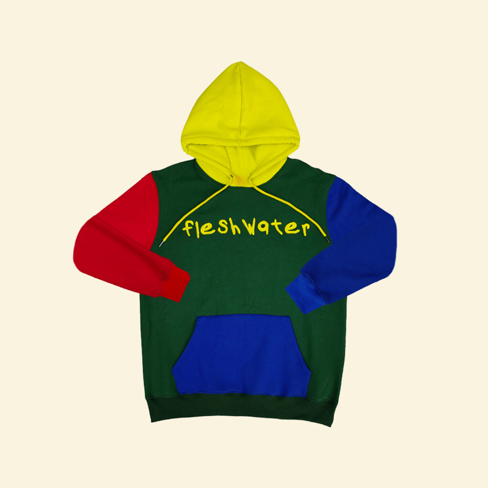 Fleshwater Colorful Hoodie Fleshwater Merch Rock Band Gifts For Fans Birthday Gift Ideas