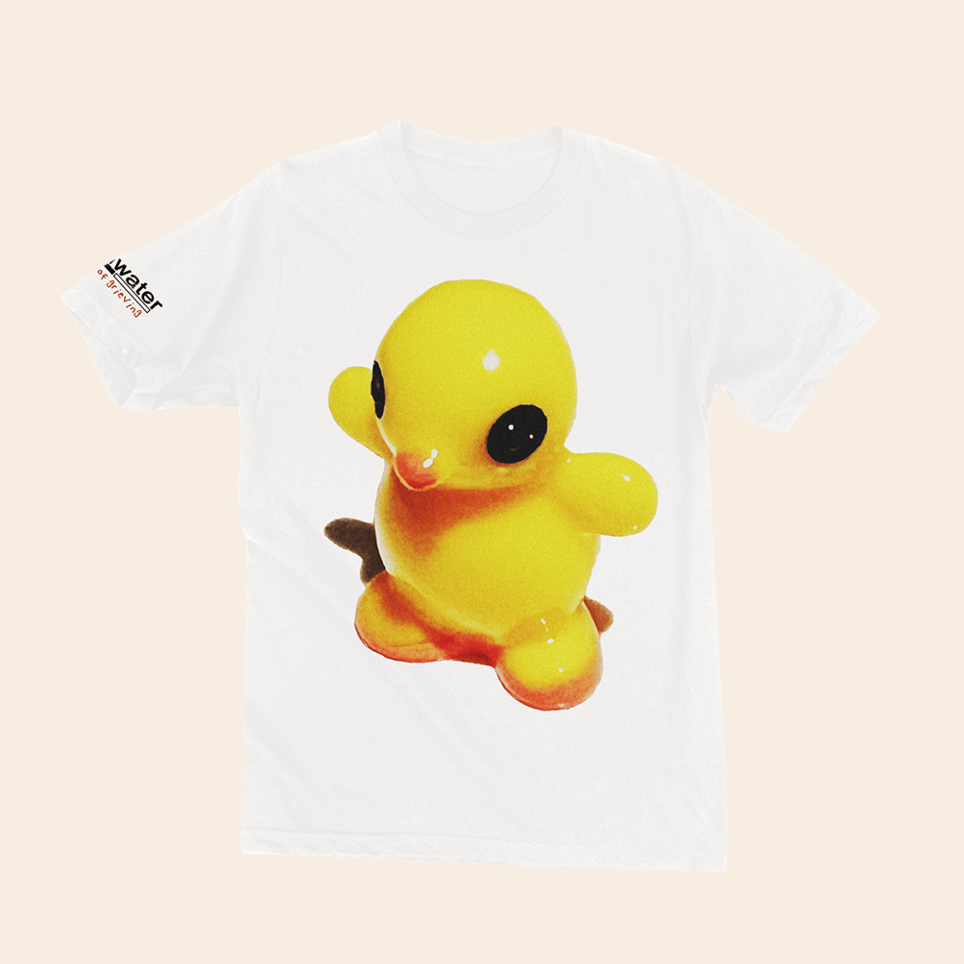 Fleshwater Remix Duck T-Shirt Fleshwater Merch Funny Father's Day Birthday Gifts For Fans