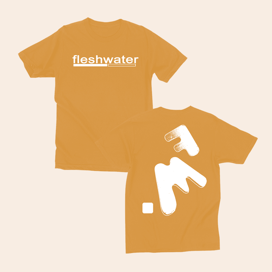 Fleshwater Yellow Letters T-Shirt Fleshwater Merch Father's Day Birthday Gift Ideas