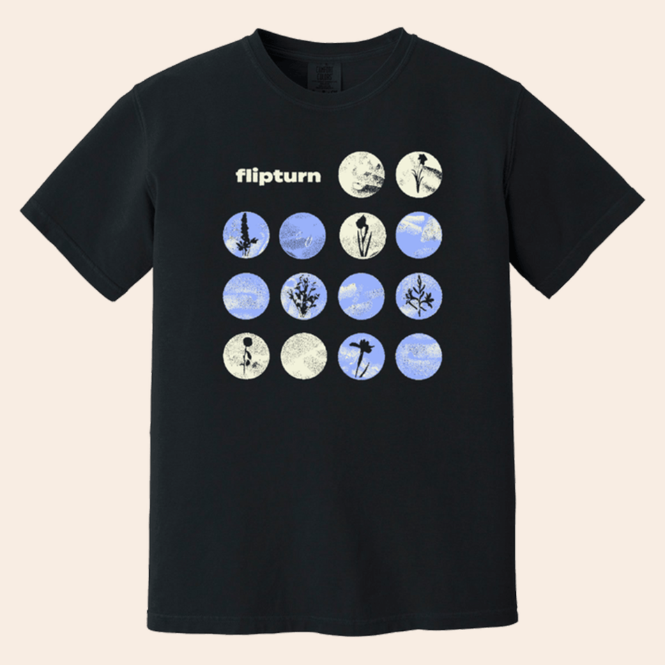 Flipturn Wildflower T-Shirt Flipturn Merch Birthday Gifts For Rock Band Fans Gifts For BFF