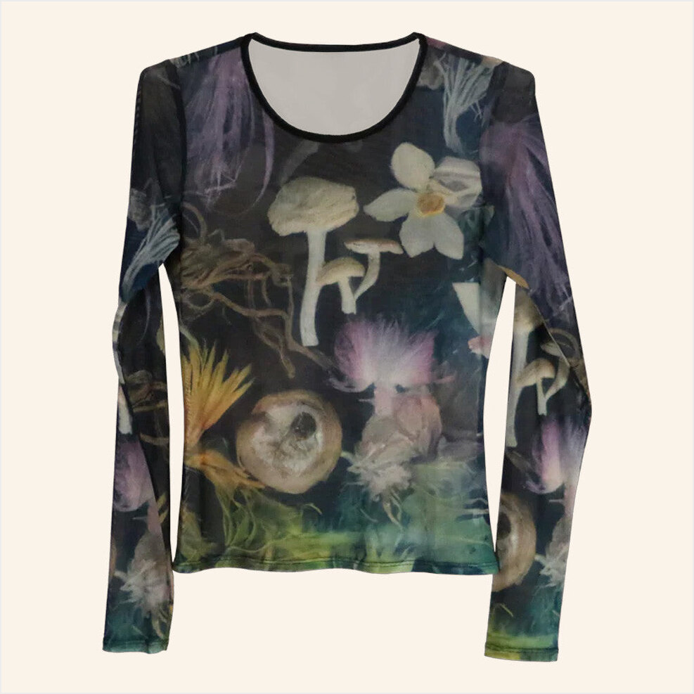 Floral Long Sleeve T-Shirt Melanie Martinez Merch Best Birthday Gifts For Friends